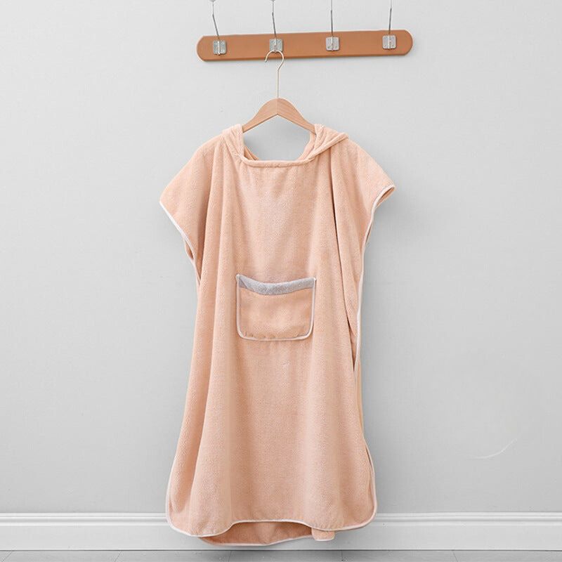 Blød & stilfuld: Praktischer Bademantel