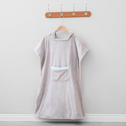 Blød & stilfuld: Praktischer Bademantel