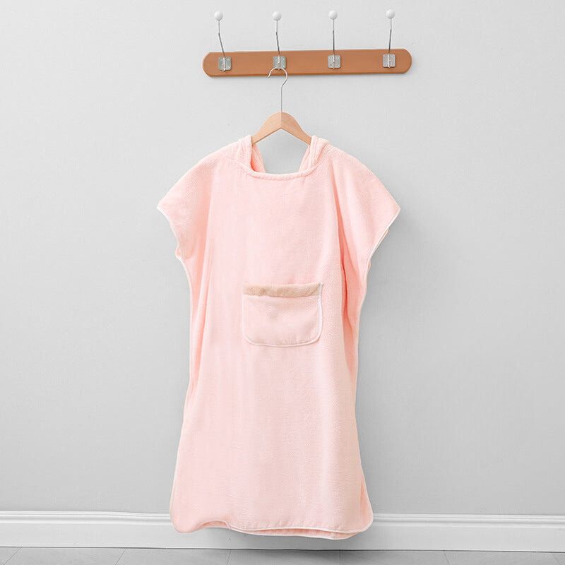 Blød & stilfuld: Praktischer Bademantel