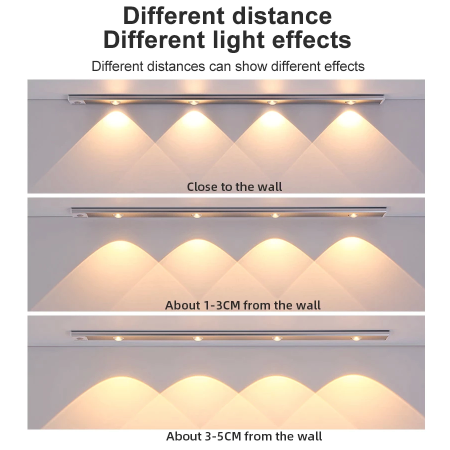 LED-sensorlampe uden ledninger