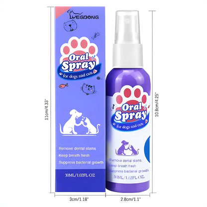 Forfriskende spray til dyreånde